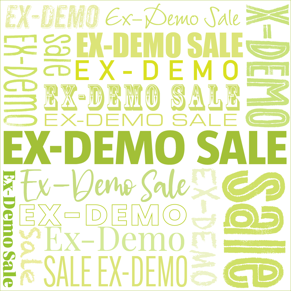 Ex-Demo Sale