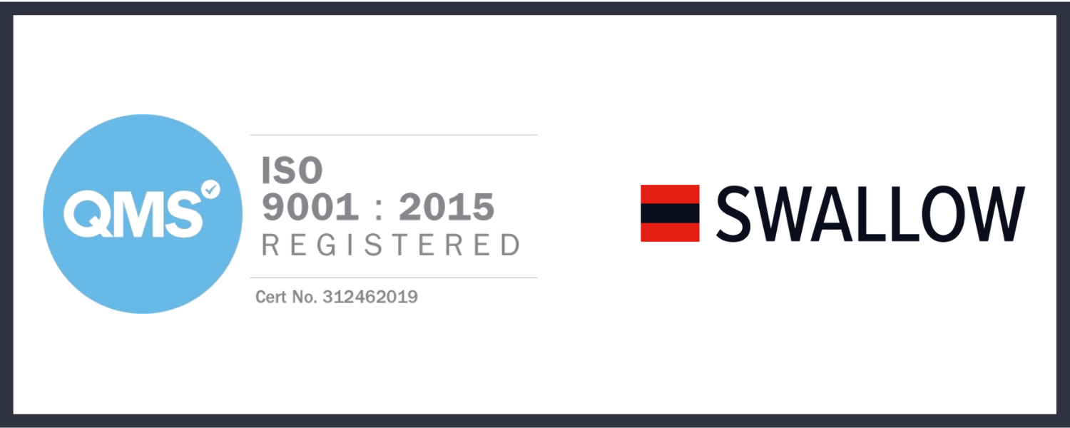 Swallow Dental is Now ISO 9001 Registered
