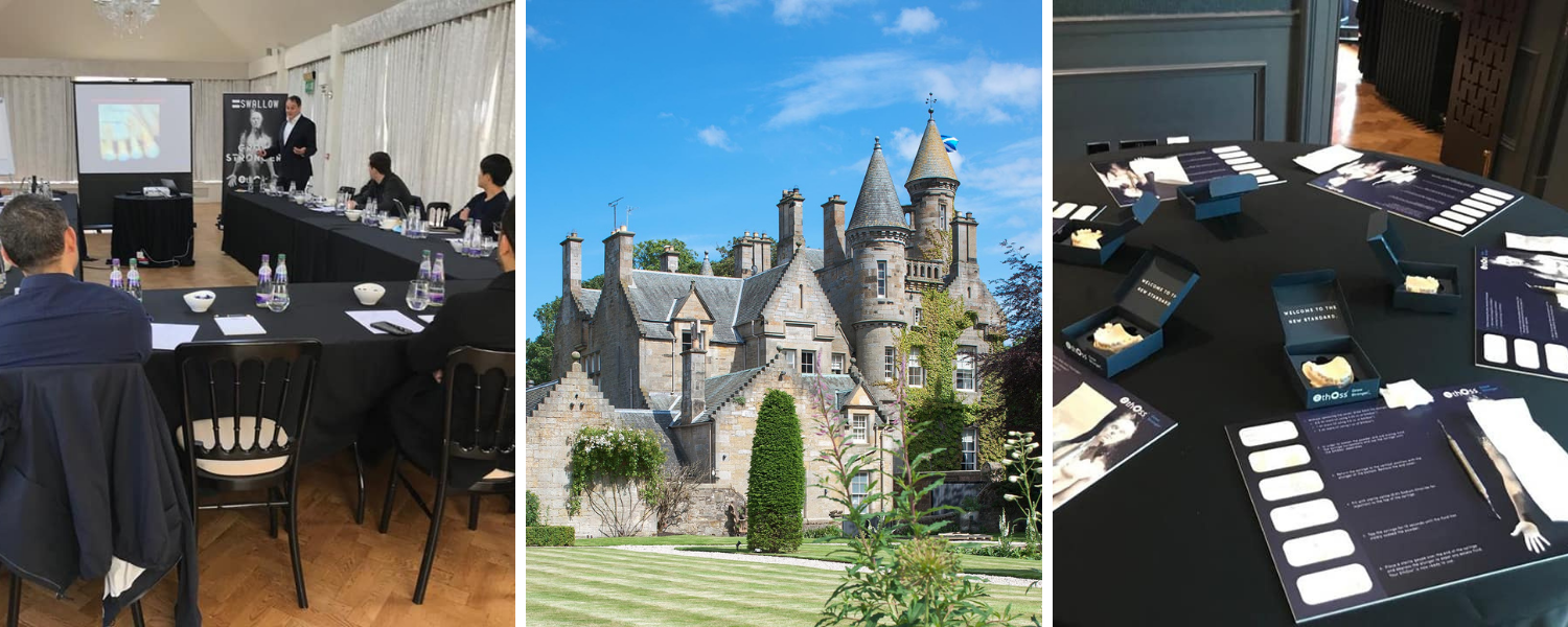 Photo montage from ethOss Grafting Technique Lecture Day, Edinburgh