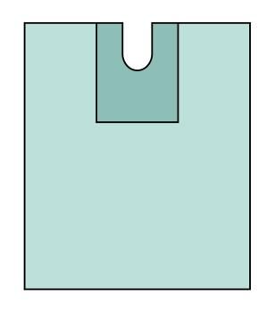 TrioDrape Adhesive Split Drape, 150 x 190 cm