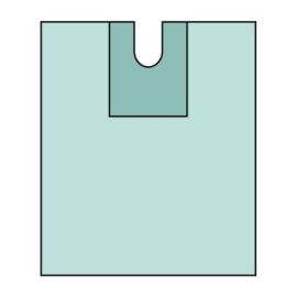 BDF Adhesive SPlit Drape 150 x 190cm