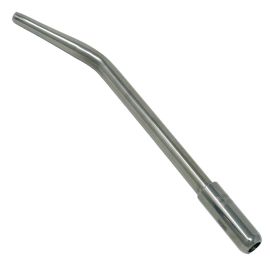 Steel Surgical Aspirator for High Volume Cut-Off Valve, 4.0mm Opening