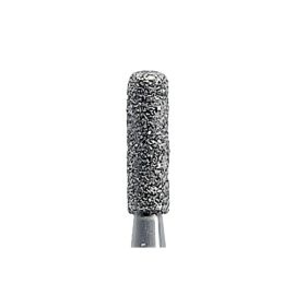 836KR Round Edge Cylinder Diamond Bur, FG
