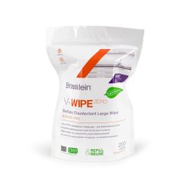 V-WIPE ZERO Alcohol-Free Large Classic Wipes, Refill Pack, Apple