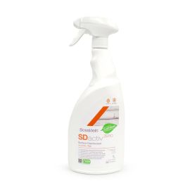 SDactiv ZERO Alcohol-Free Surface Disinfectant, 1L, Apple
