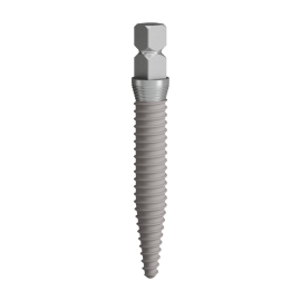 C-TECH MCA-25 Small Diameter Square Collared Mini Dental Implant