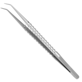 Devemed Cooley Atraumatic Micro Tweezers, Curved