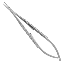 Devemed Barraquer 0.8 mm Micro Needle Holders, Straight - D1086-40 F