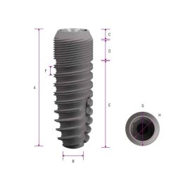 C-TECH Aesthetic Line Implant ø5.1