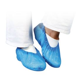 Case of 100 Blue Overshoes