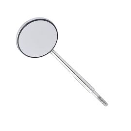 PDT Rhodium Front Faced Mirror No.5, Cone Socket. Front