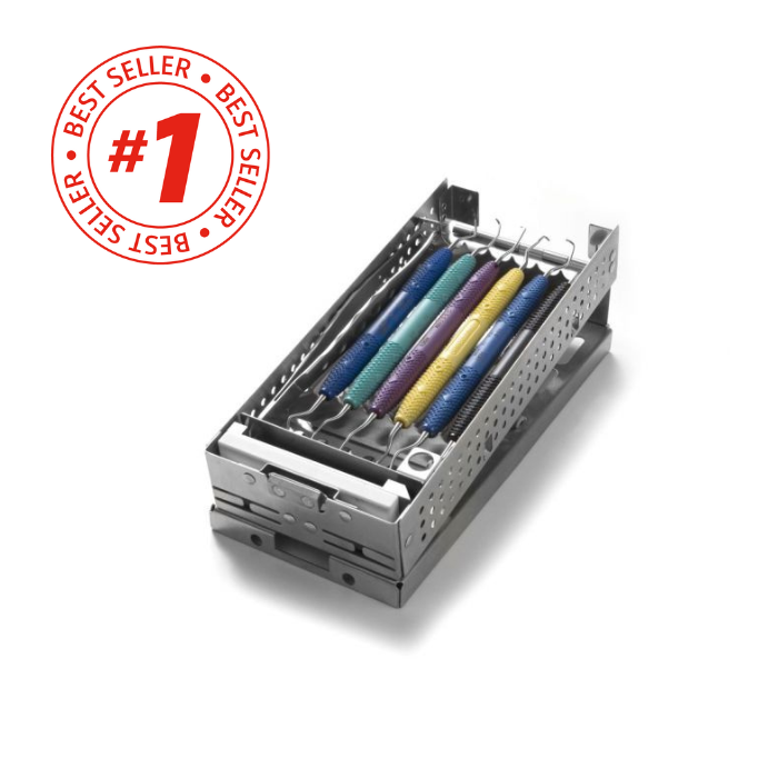 PDT 7 Instrument Cassette, Single Fixed Rack Swallow Dental