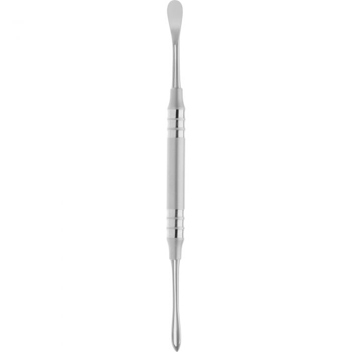 Medspo Dental Periosteal Elevator Molt #4 – Double Ended Bone Curette For Implant Surgery