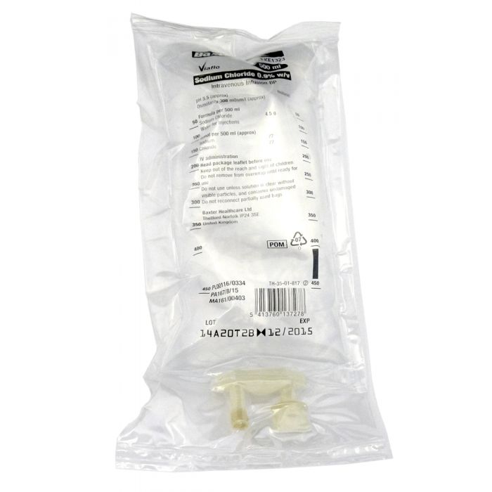 Baxter Sterile Saline 0 9 Swallow Dental