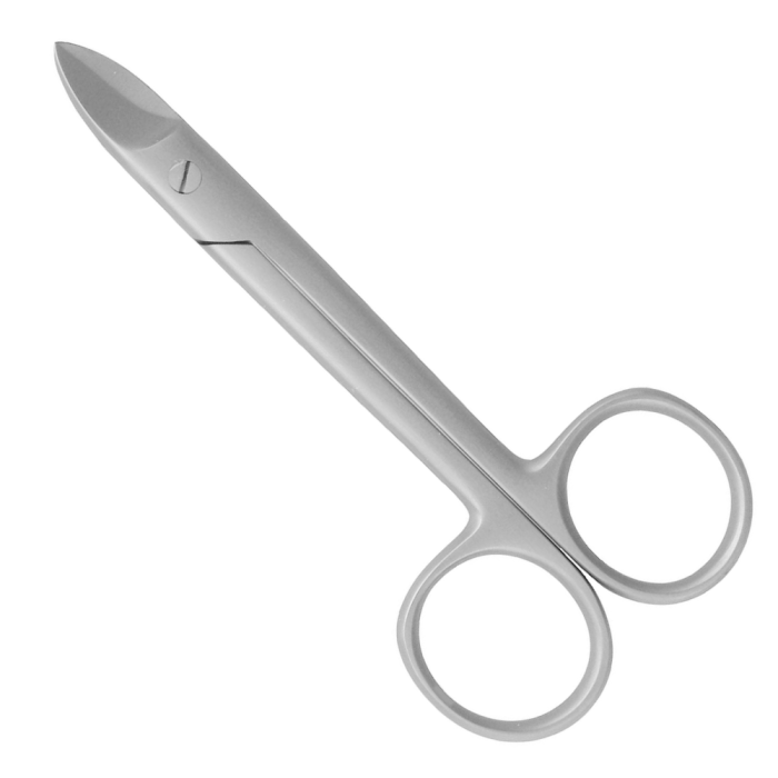 Devemed Crown Scissors "Beebee", Curved Swallow Dental