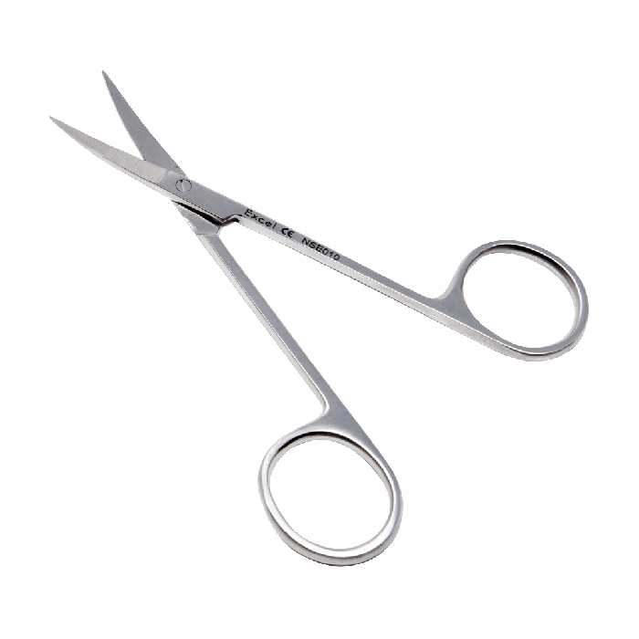 Iris Scissors Curved Steel 12cm Swallow Dental