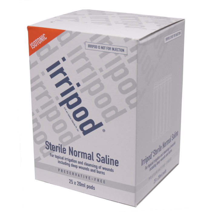 Irripod Sterile Saline 20ml Swallow Dental