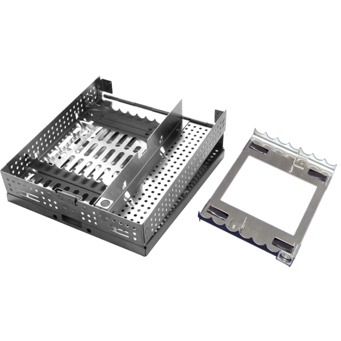 PDT 9 Instrument Cassette, Liftout and Fixed Racks, 203x178x32mm, up to 18 inst. with accessory
