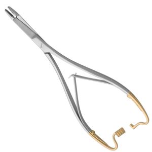 Devemed Needle holder 17 cm "Mathieu-Olsen" with scissor and double spring