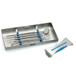 Nichrominox Ergo Clip 5 instrument tray with clip 