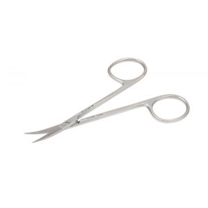 Iris Curved Steel Dental Scissors 11cm