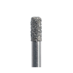 Edenta G835KR Round Edge Cylinder Diamond Bur, FG, 1.0mm