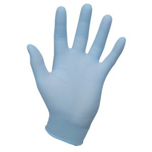 Latex-Free blue Nitrile Premier Gloves