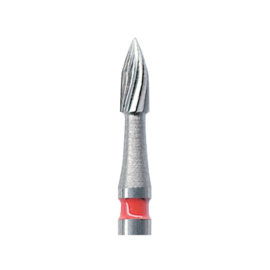 Edenta TC46 Flame Finisher Bur, RA, 2.3mm