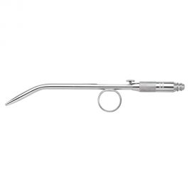 Quality Aspirators No-Clog Steel Surgical Aspirator, 3.0mm