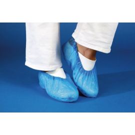 Case of 100 Blue Overshoes