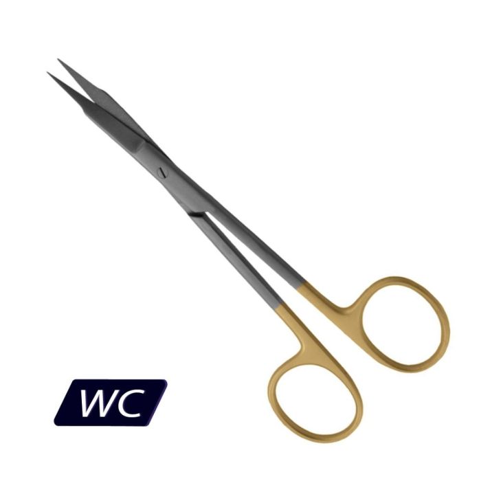 Devemed Goldman-Fox Surgical Scissors, 130 mm, Curved - Swallow Dental