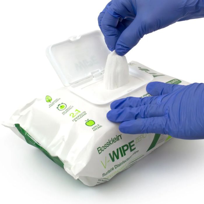 Bossklein wipes clinical use