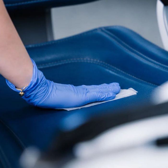 Bossklein wipes cleaning surfaces