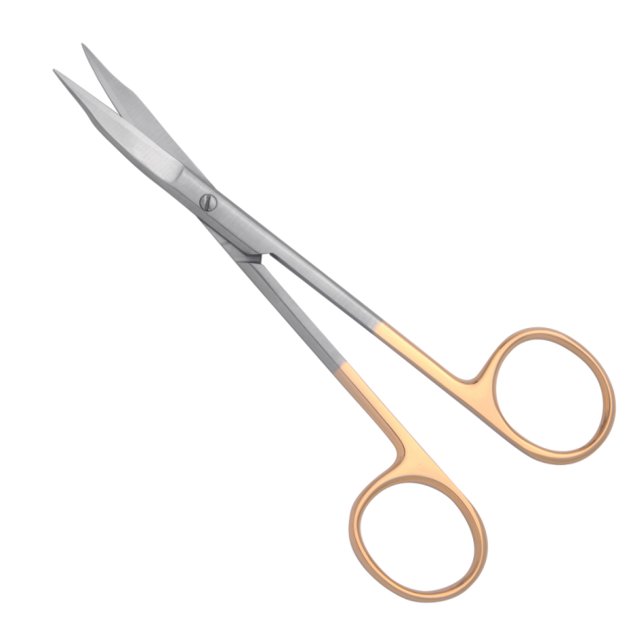 Devemed Goldman-Fox Surgical Scissors, 130 mm, Curved - Swallow Dental