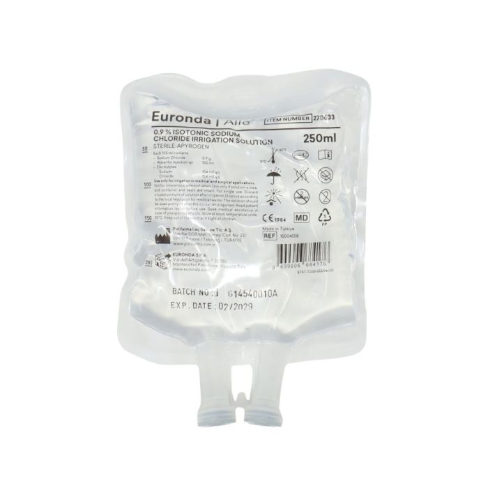 0.9% Saline Solution, 250 ml Bag