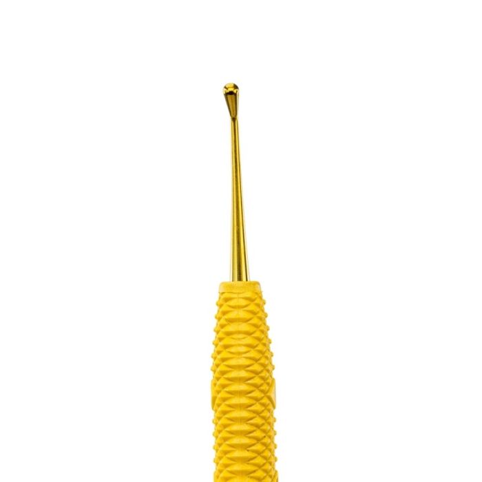 Natra 5-Piece Gold Composite Dental Filling Instrument Set – Probe, Scaler, Spatula