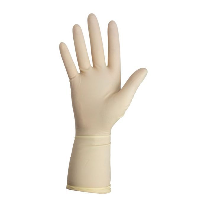 Medline Signature Latex Gloves, Size 5.5, Pair