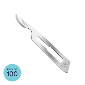 Swann Morton No.15C Stainless Steel Scalpel Blades