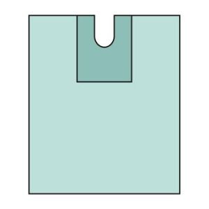 BDF Adhesive SPlit Drape 150 x 190cm