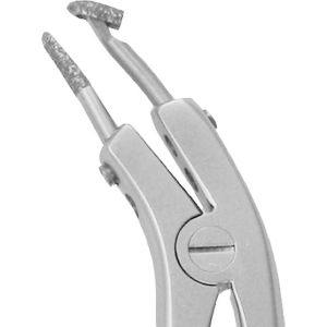 Telescopic Crown Pliers, Rigid/Movable Tips