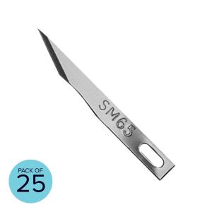 #4 Red Scalpel Handle With 10 Surgical Blades #23 – Dental/Surgery Instruments