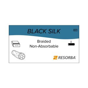Black Silk Sutures
