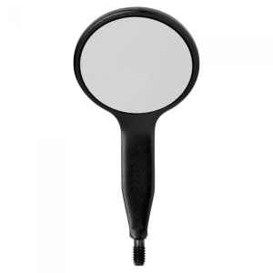 Devemed Rhodium Front Surface Mouth Mirrors - Black Edition