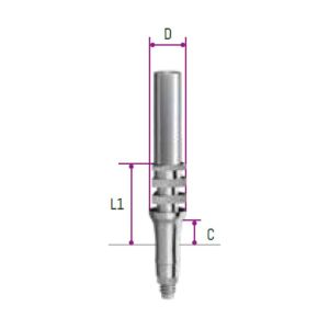 Open Tray Impression Post