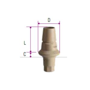 EL CEC PEEK Abutments ø5.5 