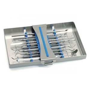 Nichrominox Ergo Clip 10 Instrument Tray with Clip