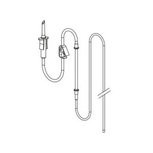IRRIGATION TUBE 2,2M STERILISABLE 1PC