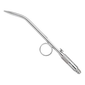 Quality Aspirators No-Clog Steel Surgical Aspirator, 3.0mm
