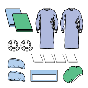 Standard Implant Drape Pack