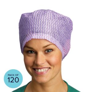 Elasticated Kosack Surgical Cap, Violet Box of 120